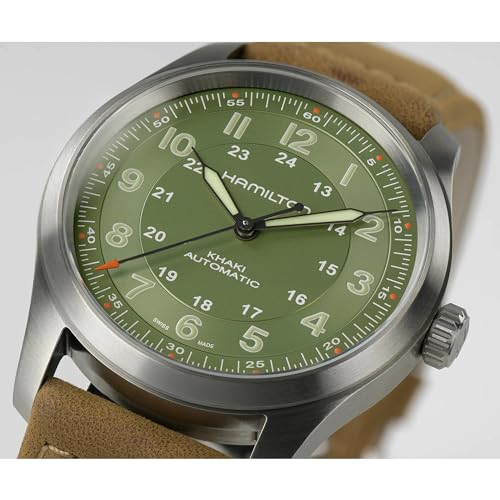 Hamilton Khaki Field Automatic Green Dial Unisex Watch H70205860