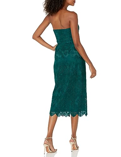 Trina Turk Women s Lace Strapless Midi Dress