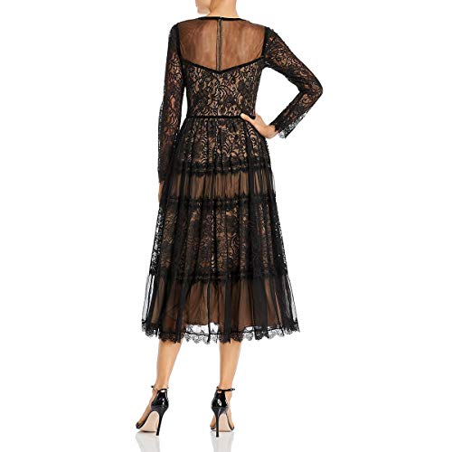 Tadashi Shoji Women s L/S All-Over Lace Dress