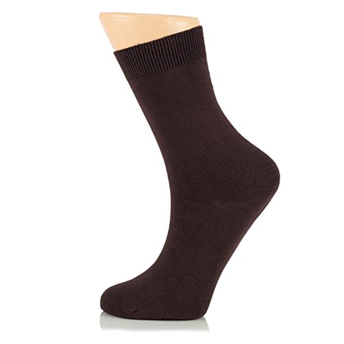 LAETAN (European Product Elite Women’s Business Casual Bamboo Socks, Crew Size, SHOE SIZE : 6-9