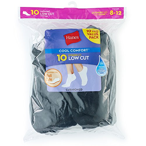 Hanes Women s 10-Pair Value Pack Low Cut Socks