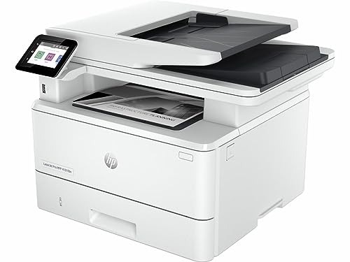 HP Manufacturer RENEWED Laserjet PRO MFP 4101FDN 42PPM Print/Copy/SCAN/FAX Duplex, White