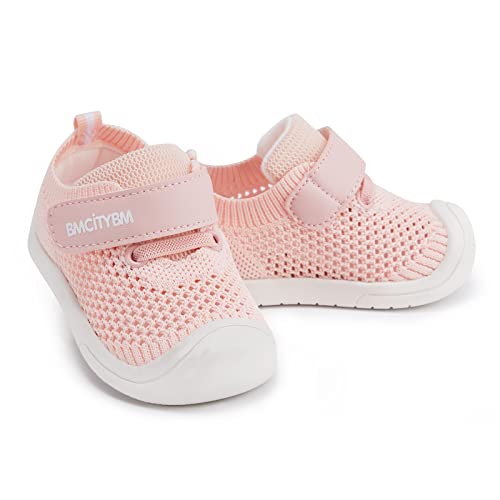 BMCiTYBM Baby Boy Girl Shoes Breathable Mesh Walking Shoes Lightweight Non-Slip Sneakers Infant First Walkers 6 9 12 18 24 Month