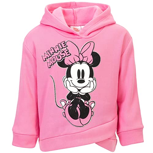 Disney Minnie Mouse Mickey Mouse Fleece Hoodie and Leggings Outfit Set Infant to Big Kid