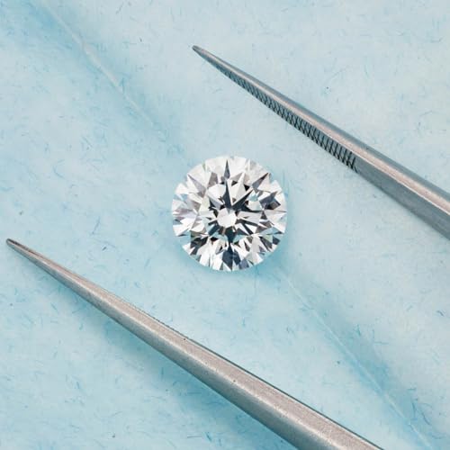 IGI Certified 1 to 3 Carats Loose Lab Grown Diamond Round Shape, E-G Color, VVS1 to VS2 Clarity, Excellent Cut