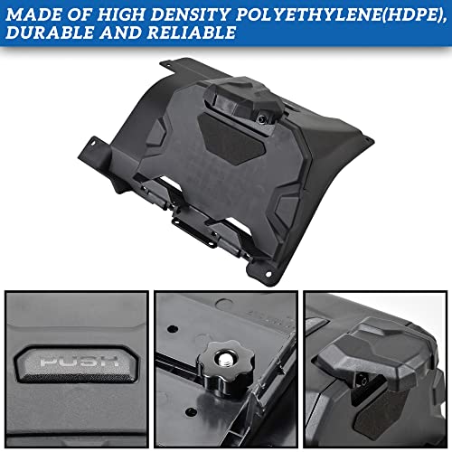 SAUTVS Electronic Device Holder with Storage Box Organizer Tray for Can Am Defender, Sporty Electronic Device Phone Tablet GPS Holder Mounts for Can-Am Defender HD5 HD8 HD10 MAX 2016-2022 Accessories