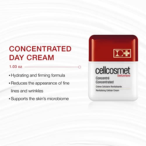 Cellcosmet Concentrated Day Face Cream - Revitalizing Daily Moisturizer and Anti-Aging Treatment (1.7 oz)