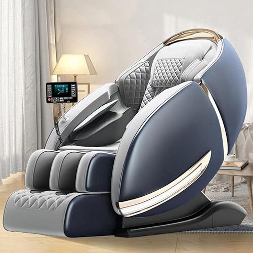 3D/4D Ultimate Massage Chair Portable AI Voice Luxury Massage Chair Zero Gravity Full Body with Foot Rollers and Heating,Thai Stretch