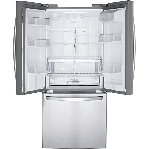 LG LFDS22520S 30 Inch French Door Refrigerator with 21.8 cu. ft. Capacity