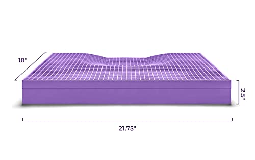 Purple Ultimate Seat Cushion | Pressure Reducing Grid Designed for Ultimate Comfort | Designed for Gaming | Made in The USA