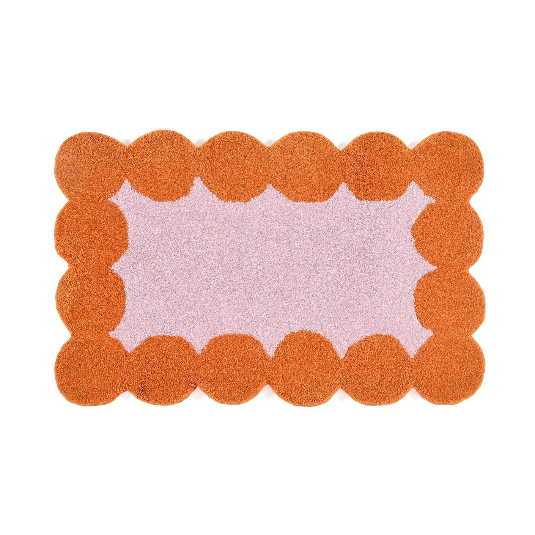 Dots Frame Mat 800 X 500 Pink X Orange