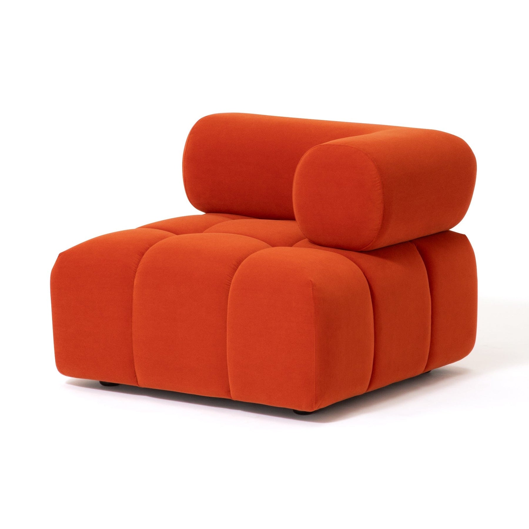 Puffy Sofa Arm L Orange W795×D795×H630