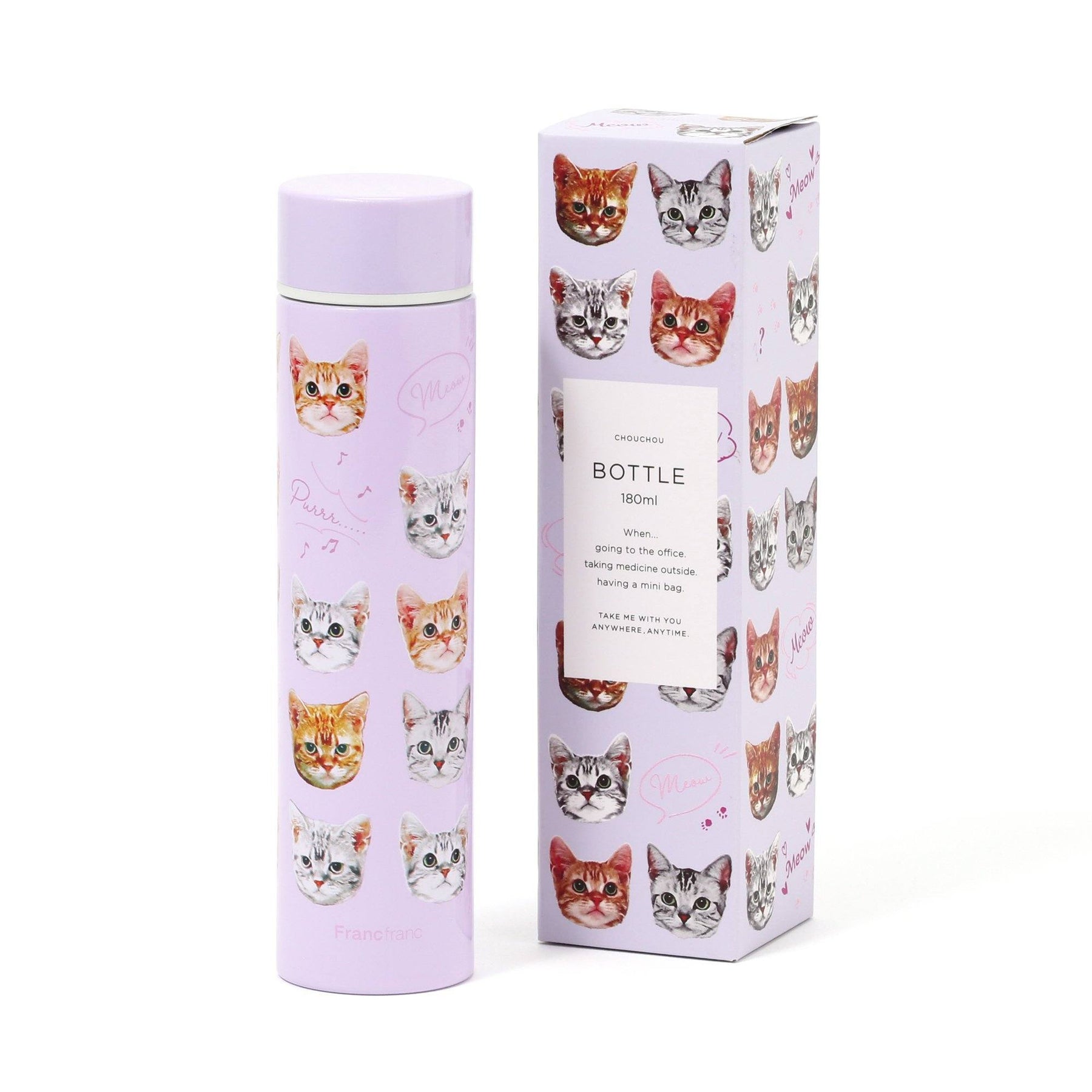 Chouchou Bottle 180Ml Cat