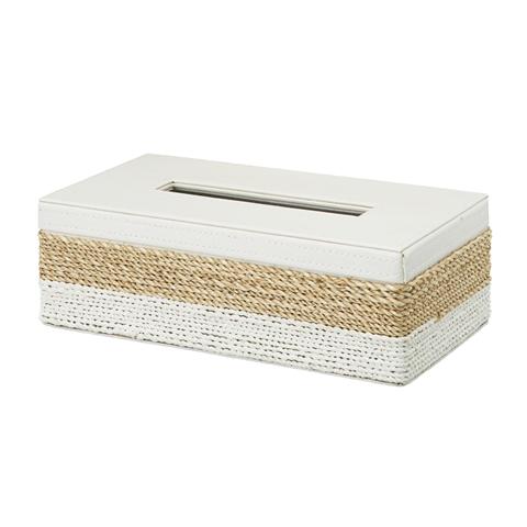 Duo Tissue Box White