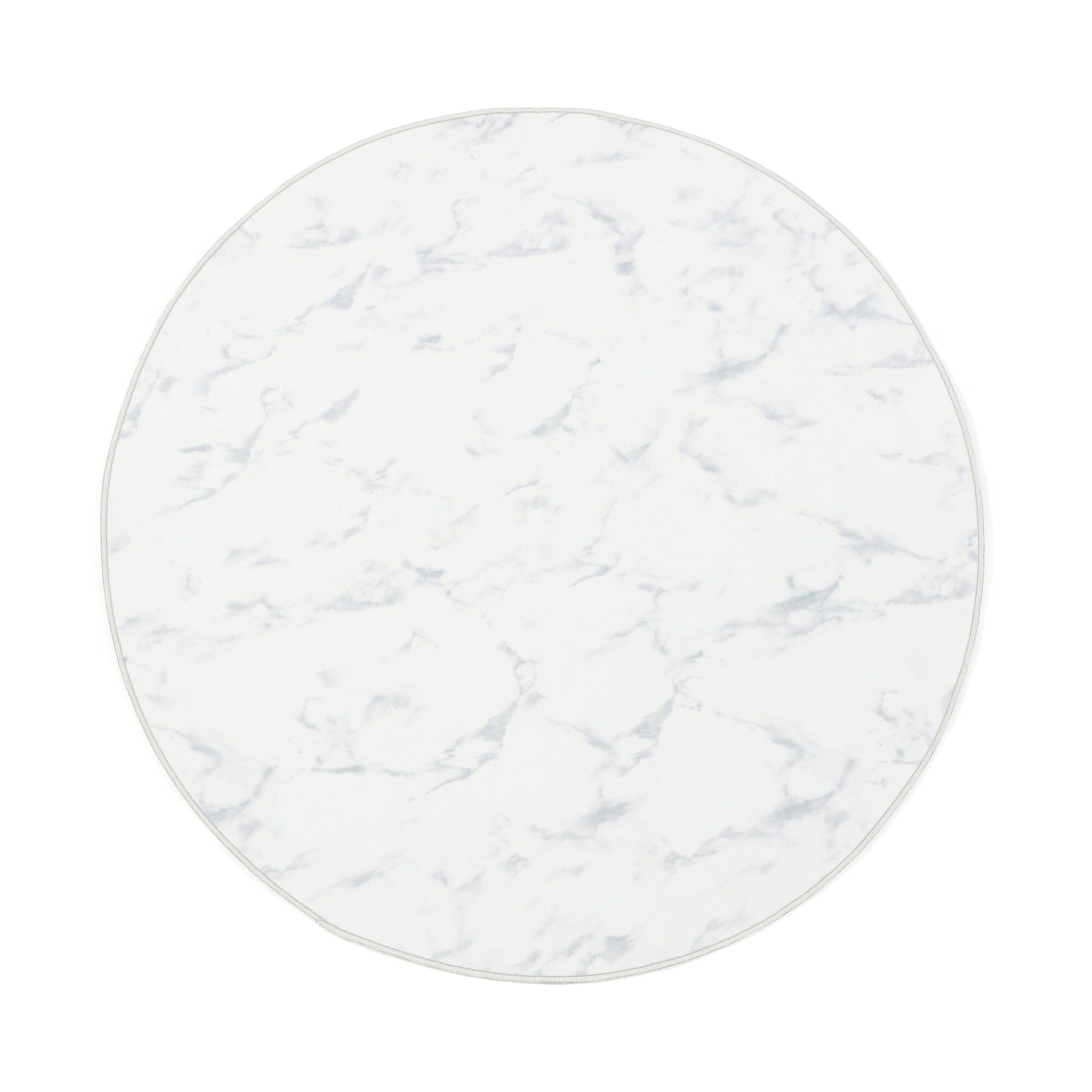 Chair Mat Marble Round φ1100 Grey