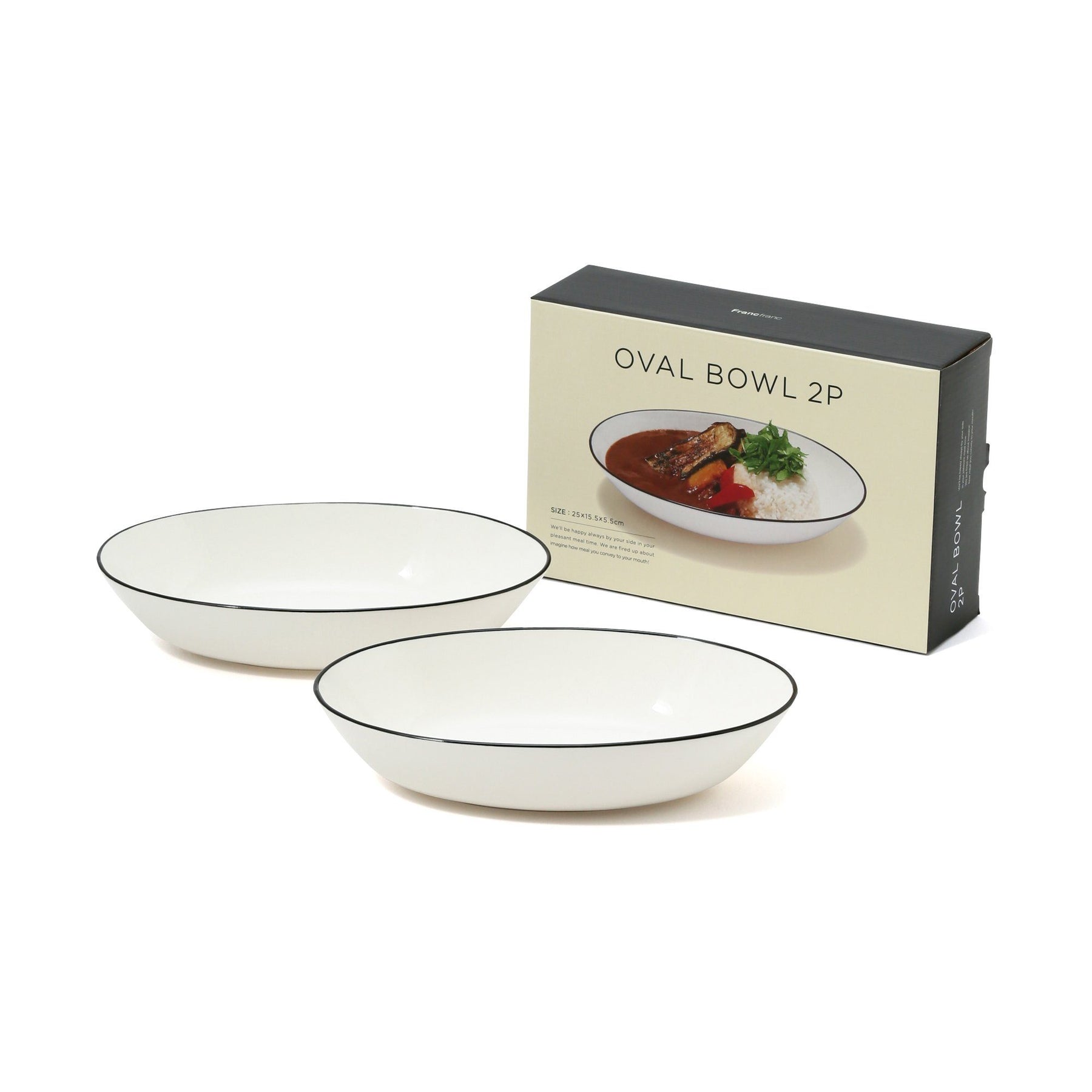 Ordi Oval Bowl 2 Piece