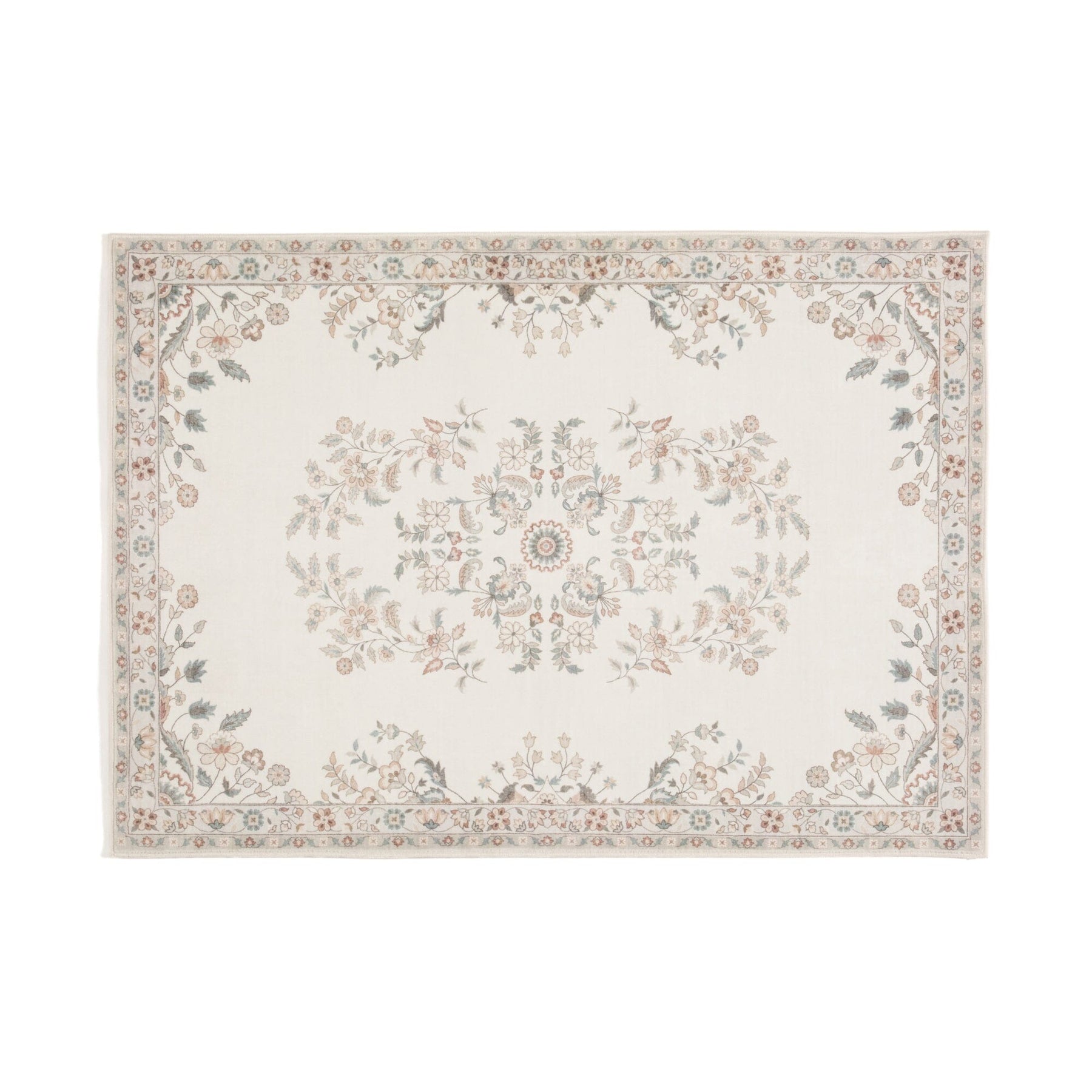 Design Print Rug Arabesque S 1400 X 1000 Light Beige