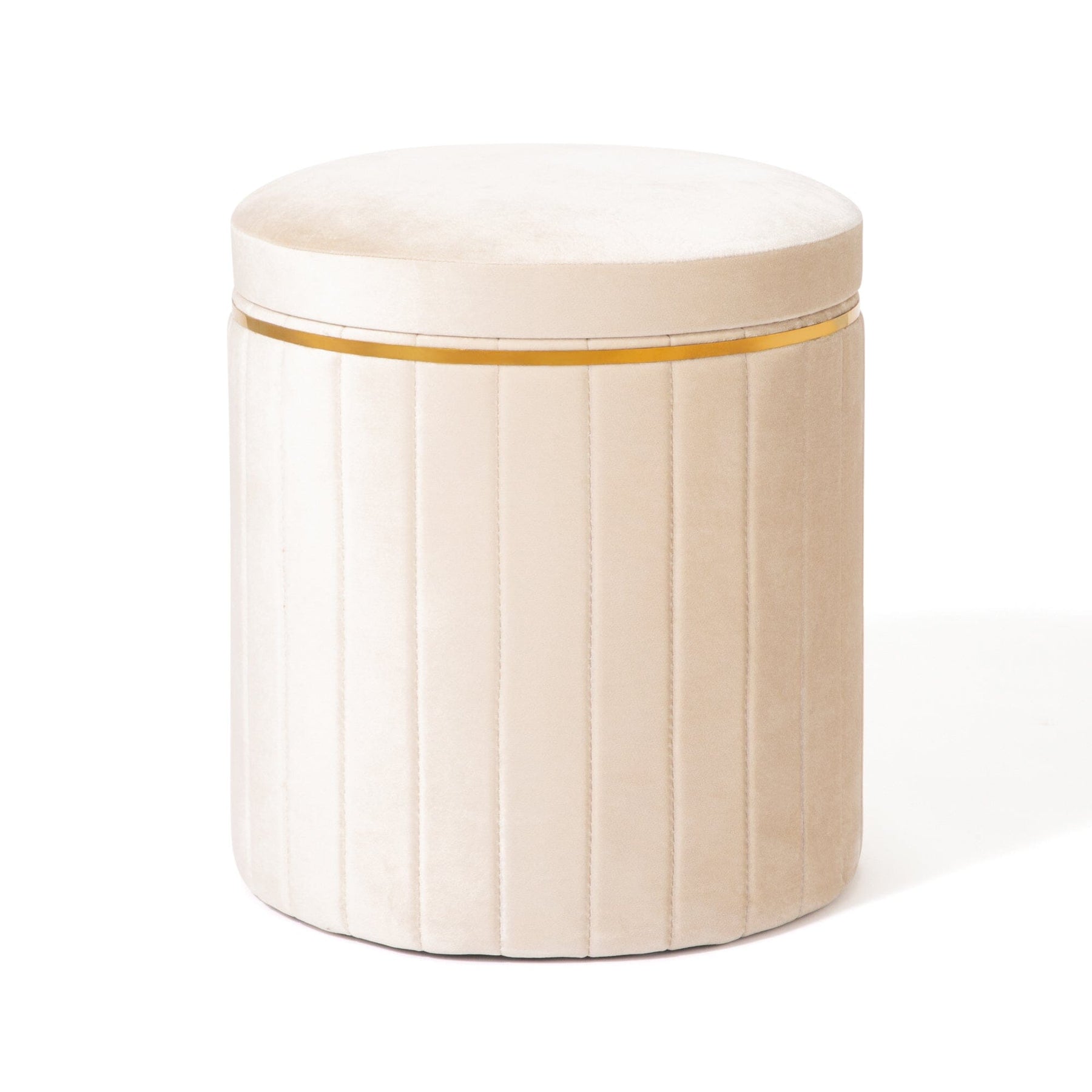 Maquia Stool Ivory (W380×D380×H430)