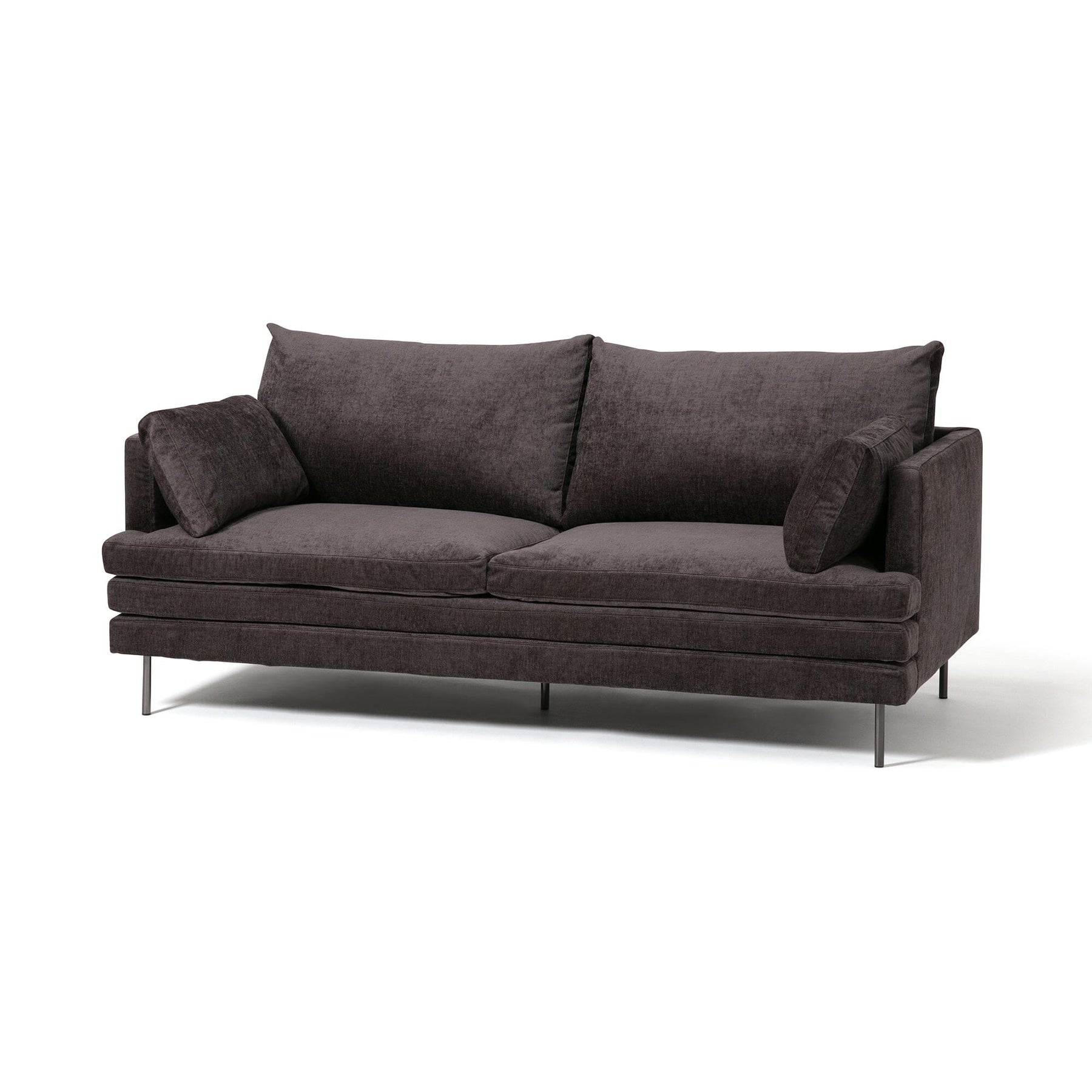 Large Sofa 3 Seat 1860 × 930 × 880 Dark Gray