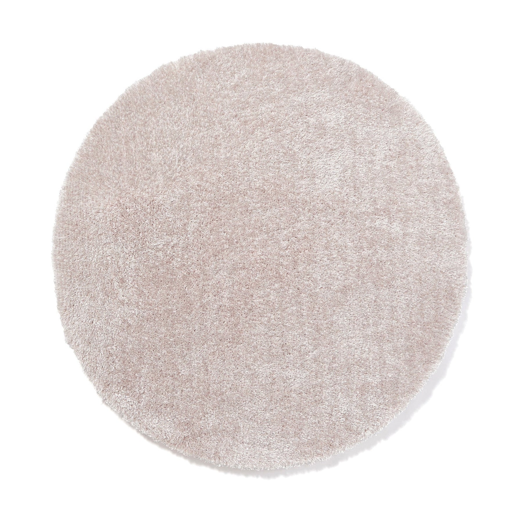 Kaste Memory Foam Round Rug Light Pink Φ1500