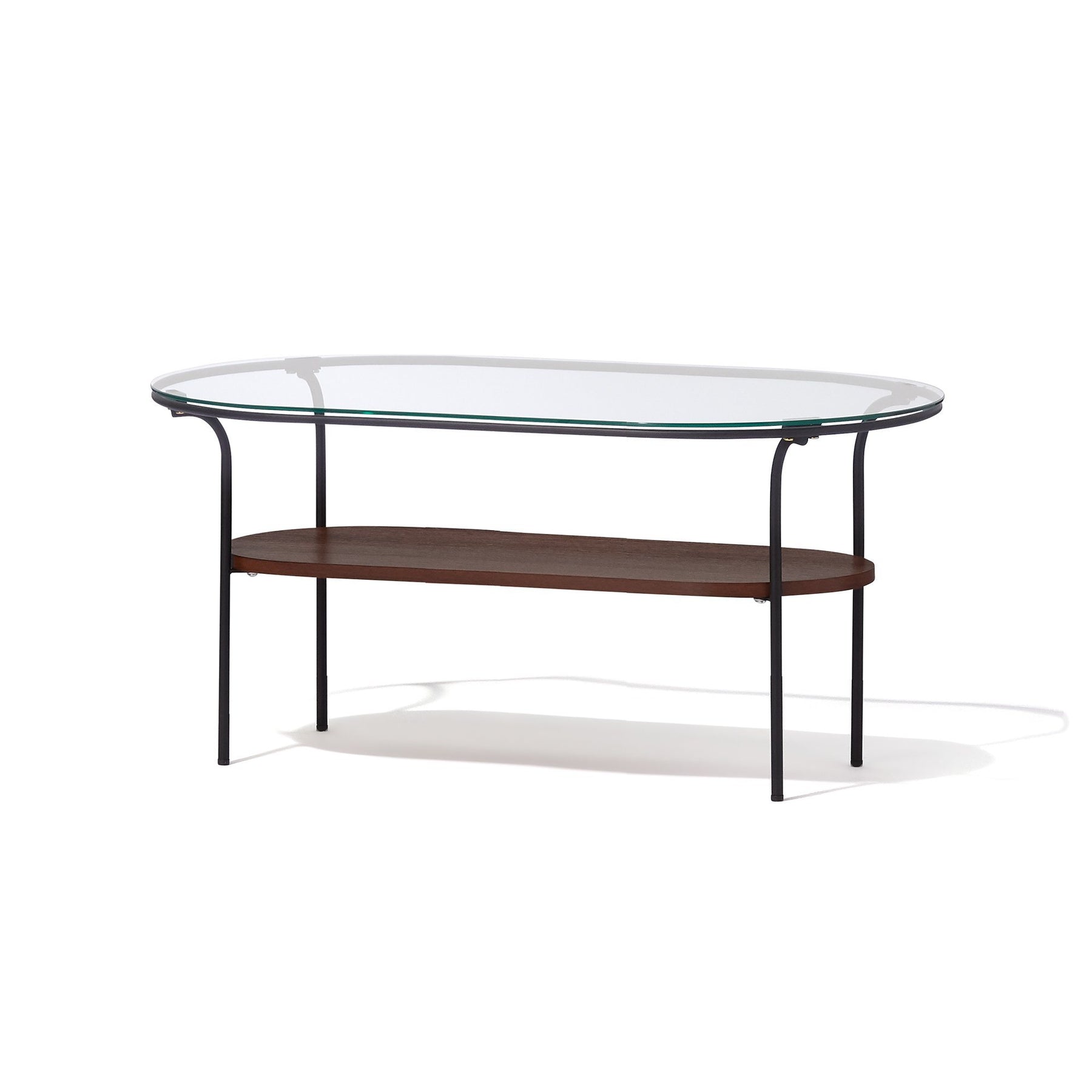 Legato Coffee Table Small Black X Brown (W750 X D450 X H370)