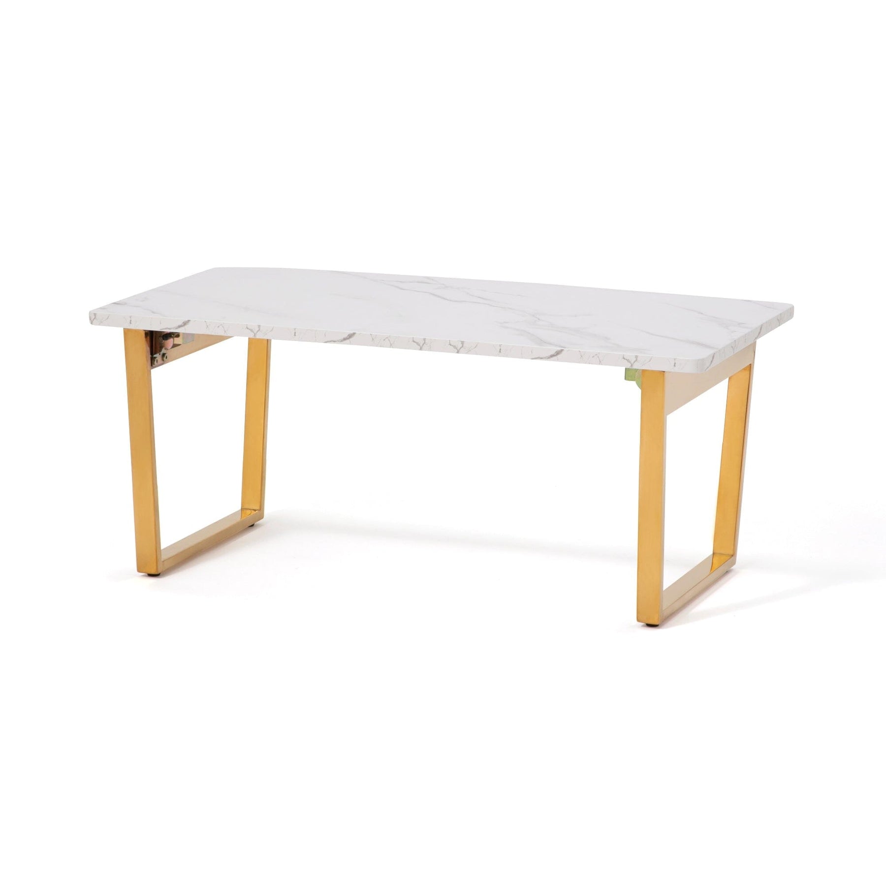 Classy Folding Table Marble X Gold