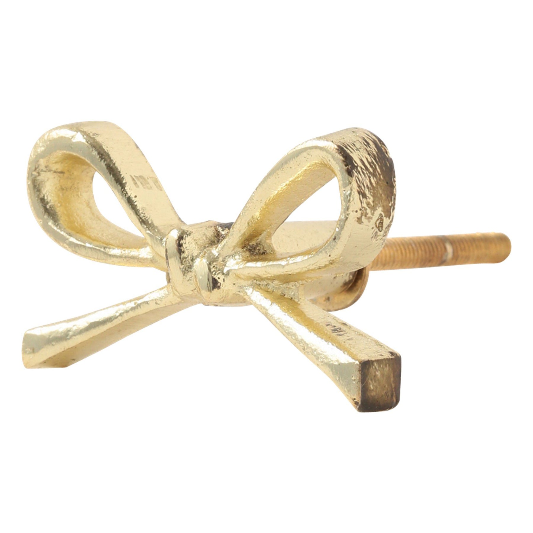 Knob-17 Iron Ribbon Gold