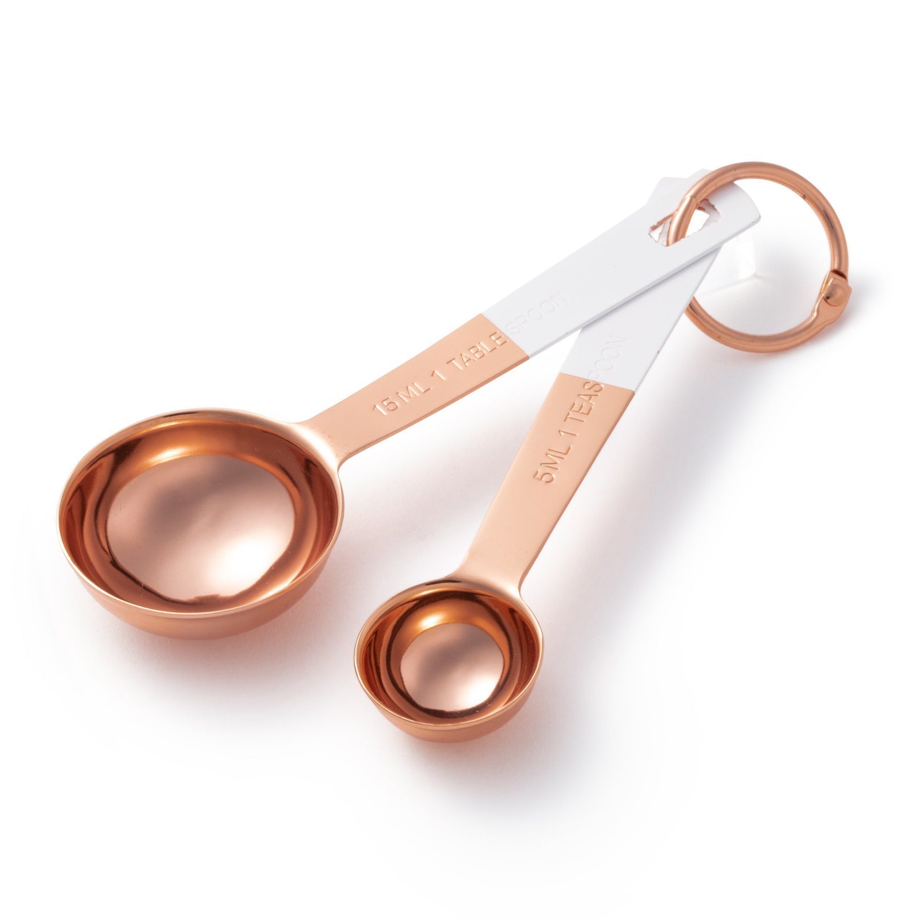 Measure Spoon 2P White X Copper